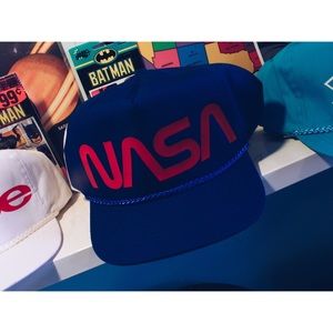 Vintage Style NASA  Strapback Hat